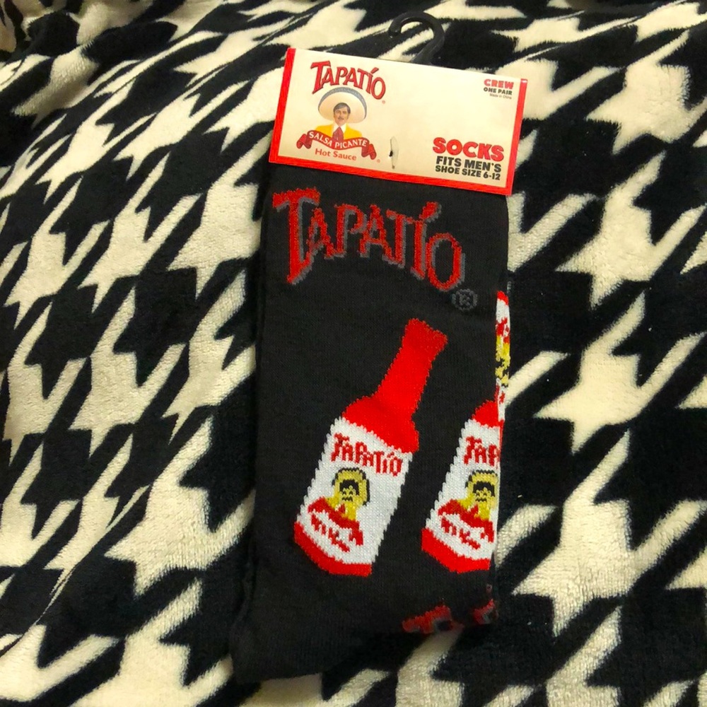 Tapatio Hot Sauce Socks
